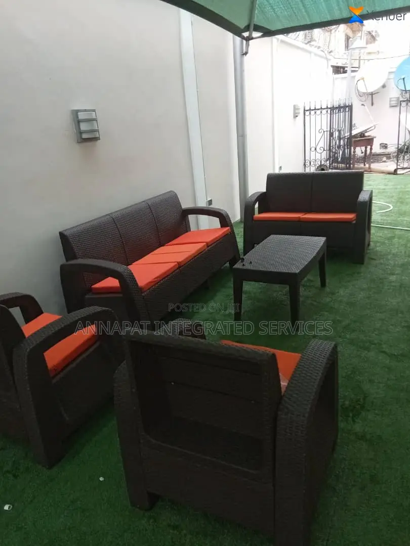Complete Rattan Plastic Set