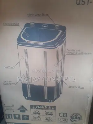 Qasa 7.5kg Single Tub Washing Machine-Low Power Consumption