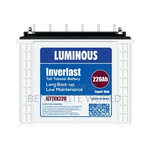 230ah 12v Luminous Inverlast Tall Tubular Inverter Battery.