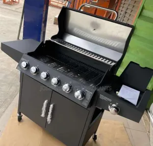 6 Burner Barbecue Out Door Grill Machine.