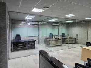 Tempered Glass Partition for Office
