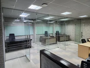 Tempered Glass Partition for Office
