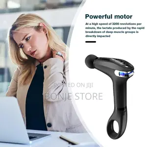 Blue Idea Electric Massage Gun Pro With 4 Replaceable Head