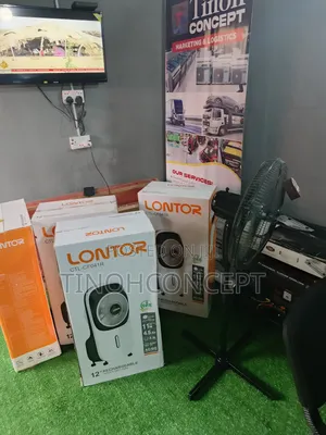 Lontor Air Cooler Rechargeable Fan 12"