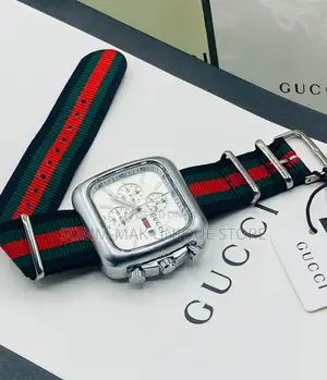 Active Chronograph Gucci Watch With Box