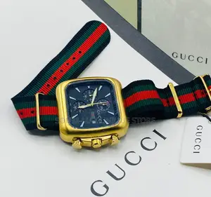 Active Chronograph Gucci Watch With Box