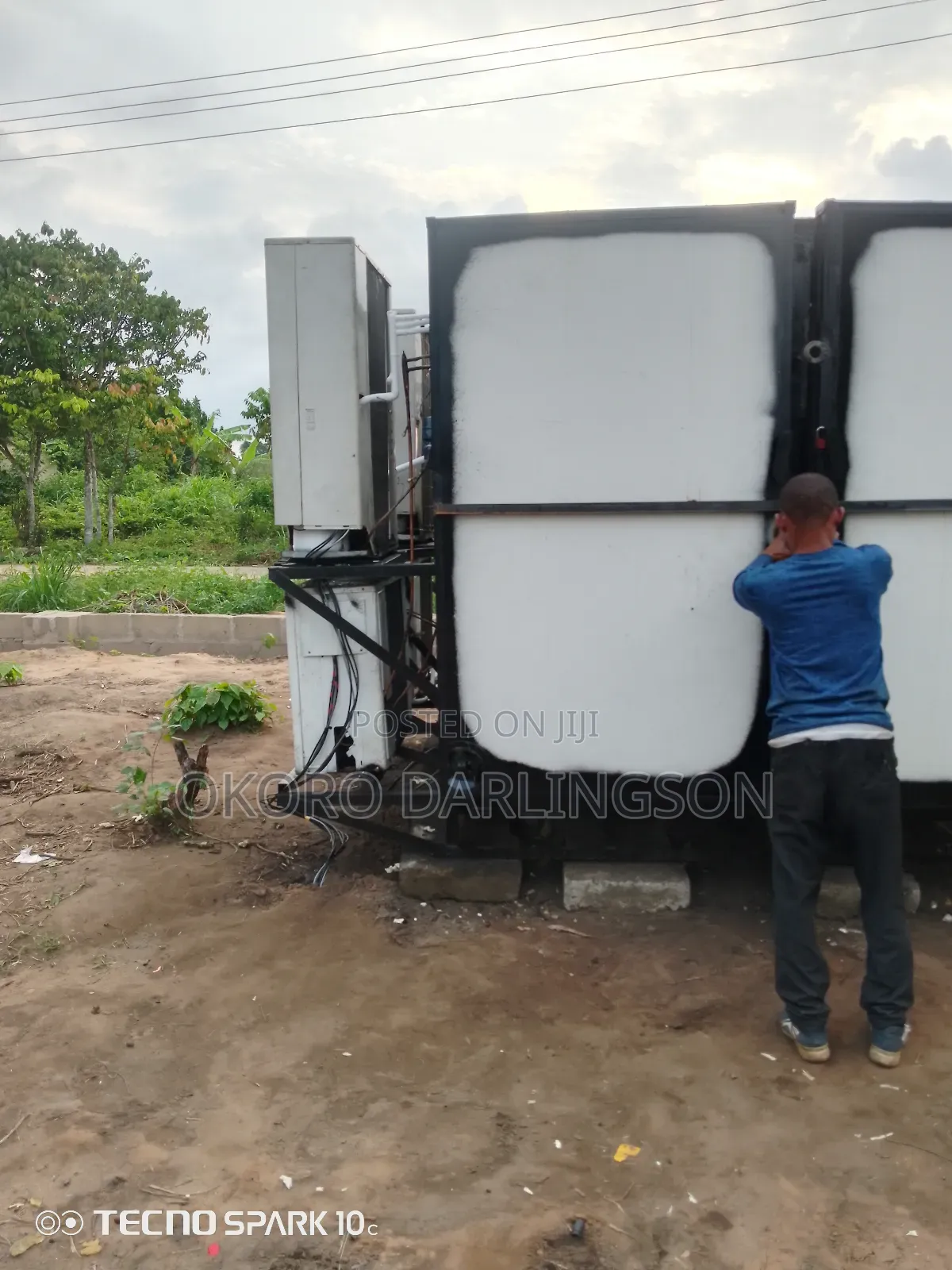 1,200 Blocks Capacity Ice Block Machine