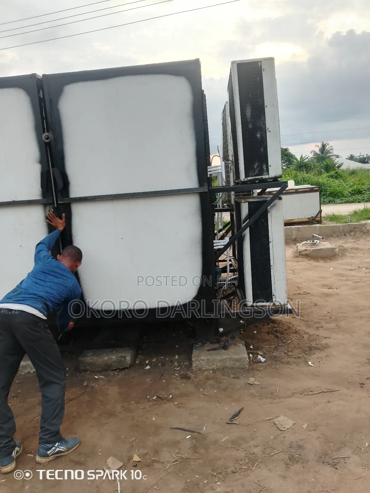 1,200 Blocks Capacity Ice Block Machine