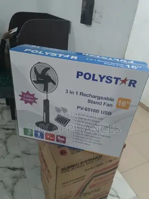 Quality Polystar Rechargeable Fan
