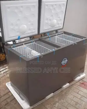 Haier Thermocool 519l Inverter Double Door Chest Freezer