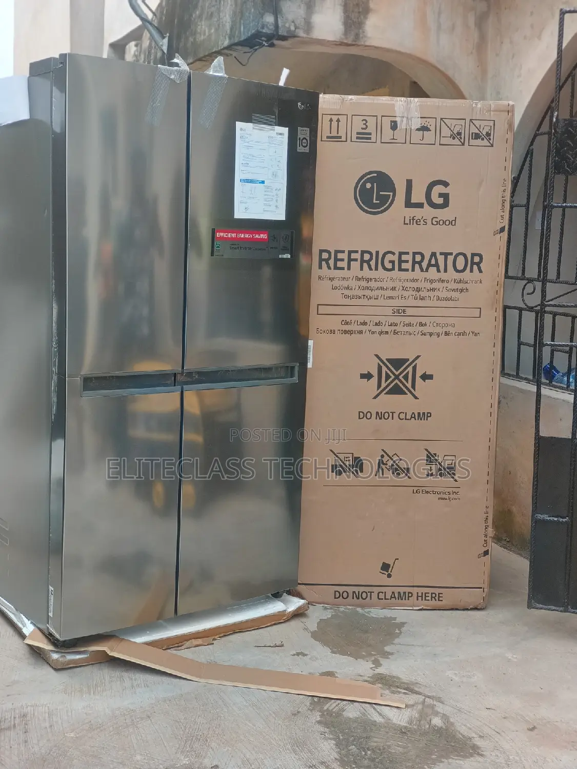 LG Side by Side Refrigerator REF257JLYL-B (Best Choice)