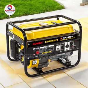 Firman Spg4000, 3.8kva (3000watts / 3.0kw) Manual Generator