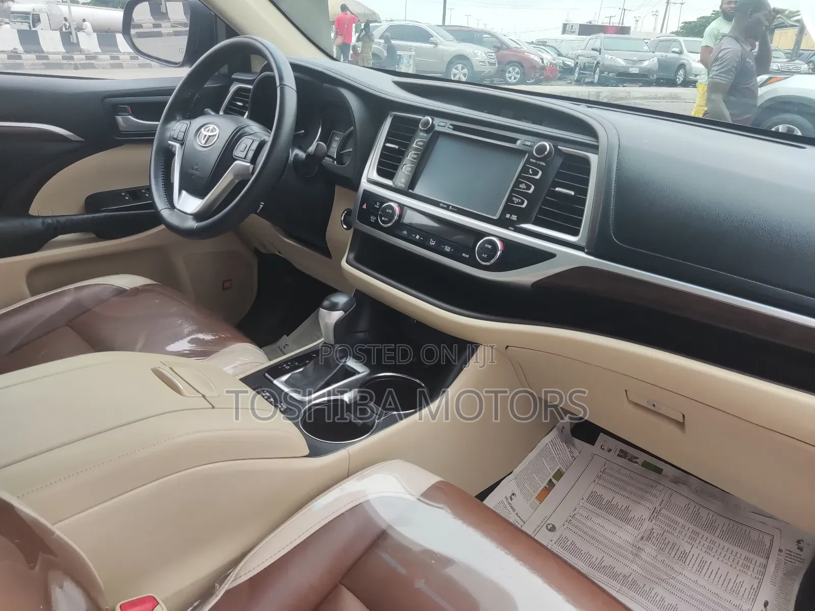 Toyota Highlander 2015 Red