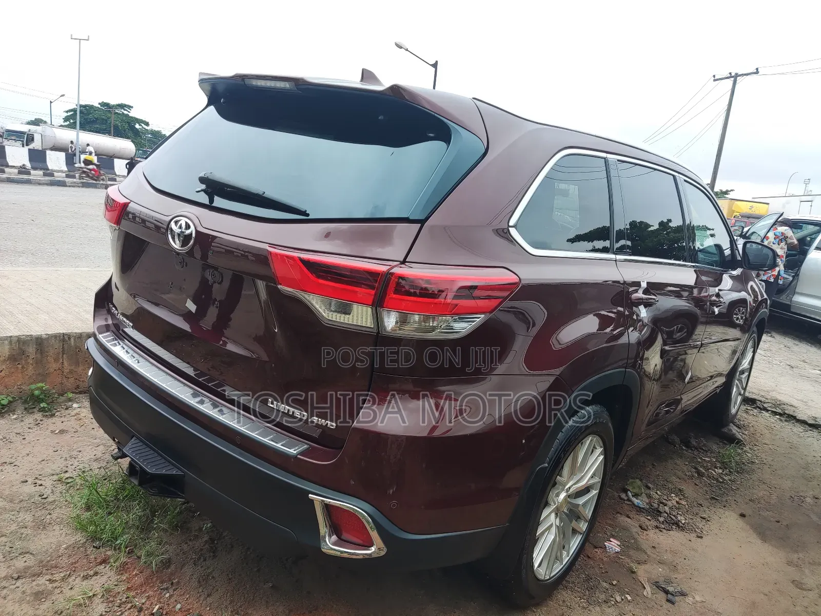 Toyota Highlander 2015 Red