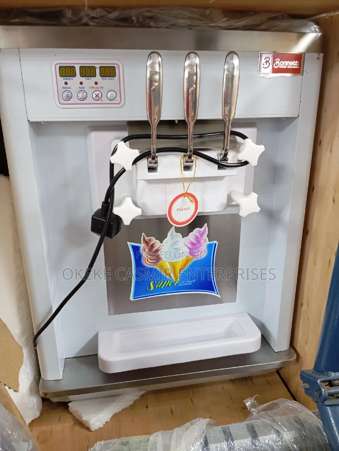 Table Top Ice Cream Machine