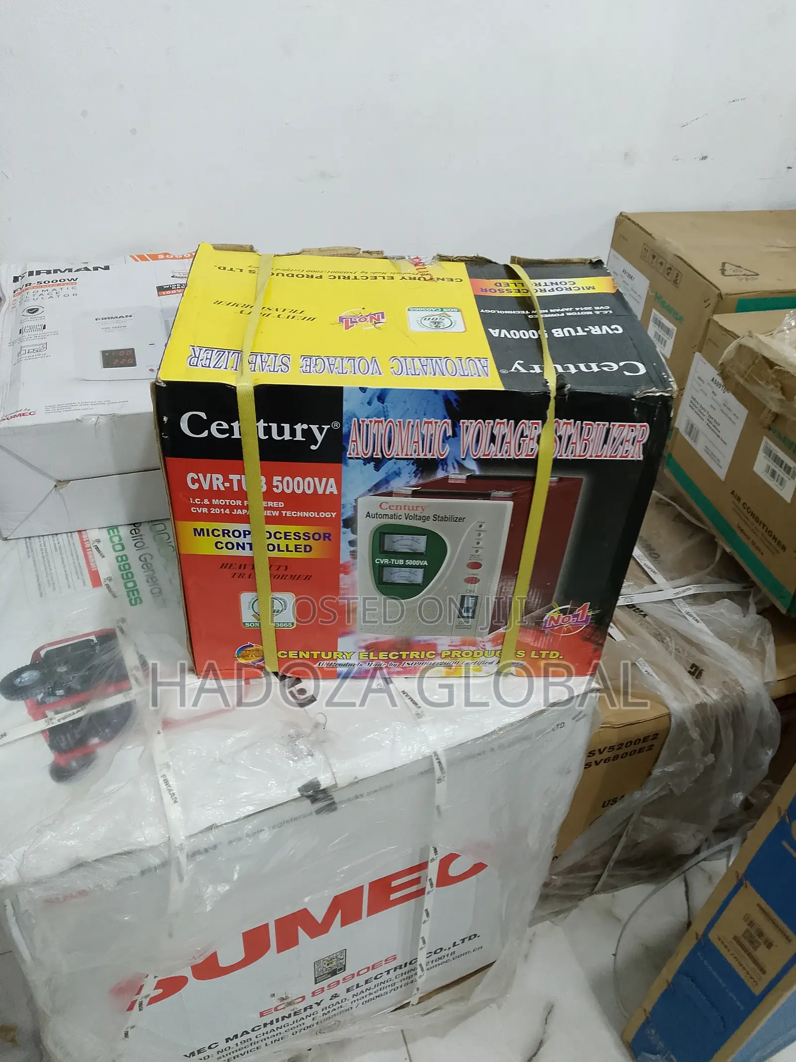 New Stabilizer CVR TUB 5000VA -Century
