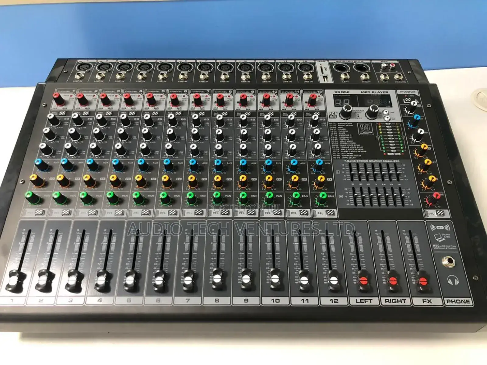 Yamaha Power Mixer 12 Channel