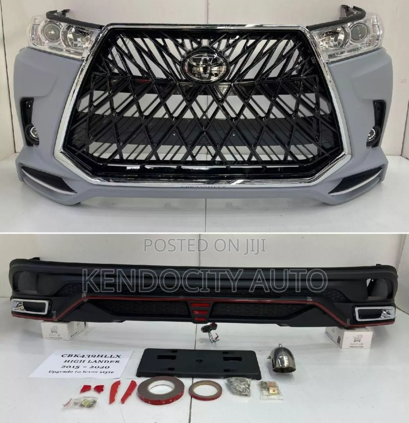 Kit Highlander 2018 Vip Bumper Nd Head