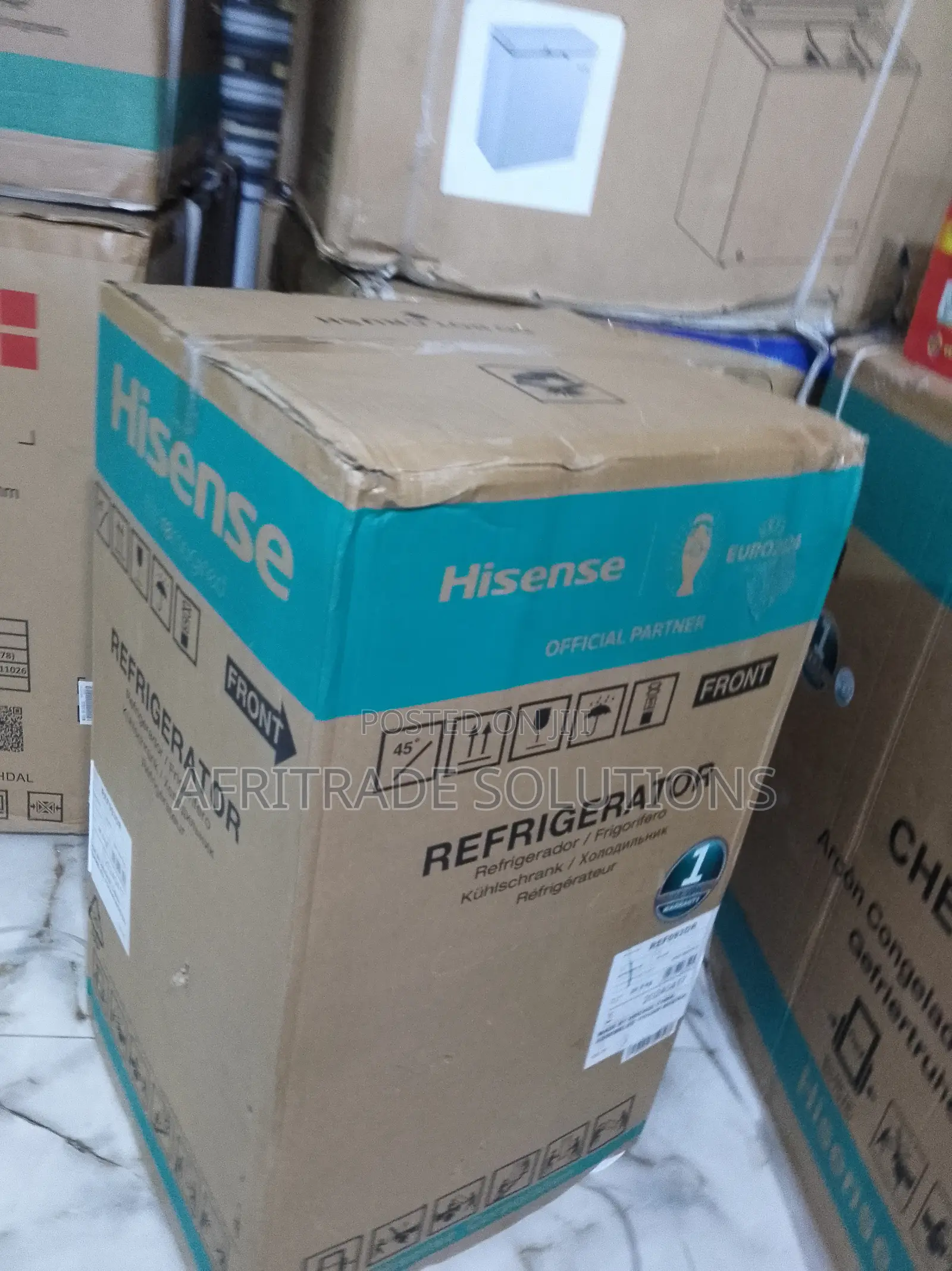 New Hisense Ref093dr 90 Liters Refrigerator