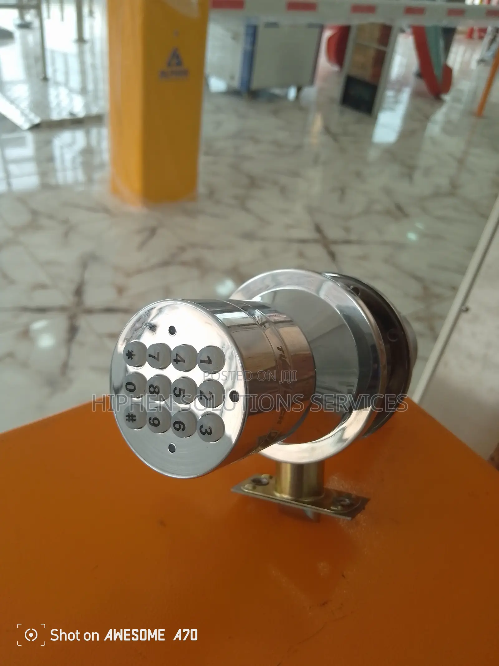 Door Lock Code Entry Keypad Electronic Lock Knob