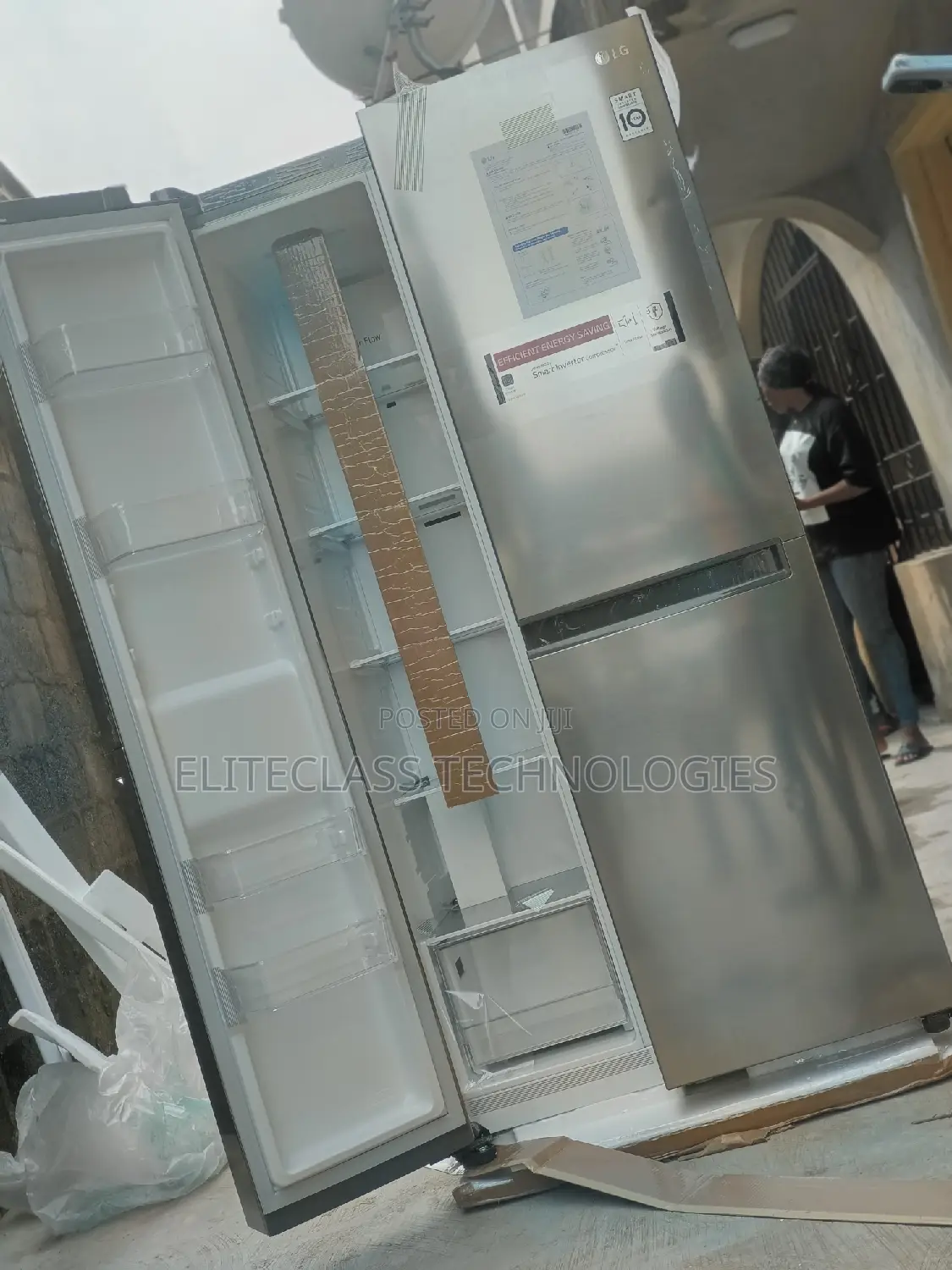 Unique LG Side by Side Refrigerator REF257JLYL-B