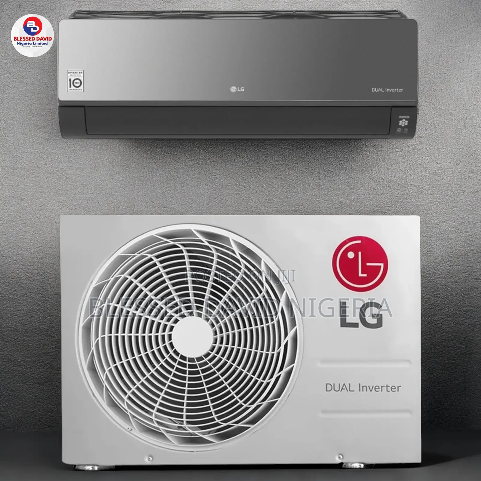 LG Split AC 1.5 HP Inverter Artcool Black Mirror Design