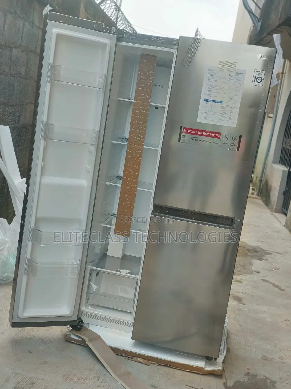 Advanced LG Side by Side Refrigerator REF257JLYL-B