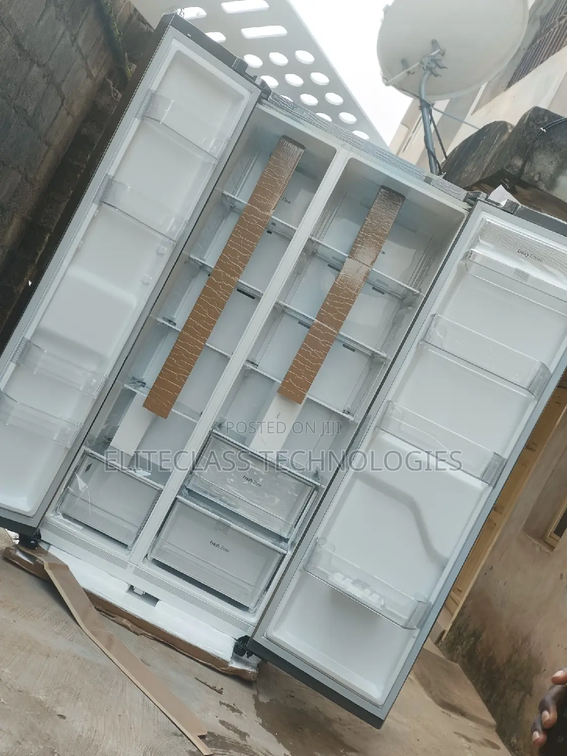 Smart LG Side by Side Refrigerator REF257JLYL-B