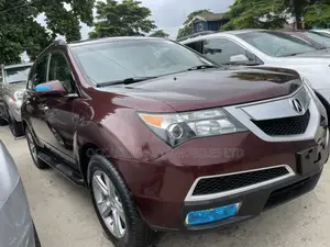 Acura MDX Technology Package SUV AWD (3.7L 6cyl 6A) 2012 Red