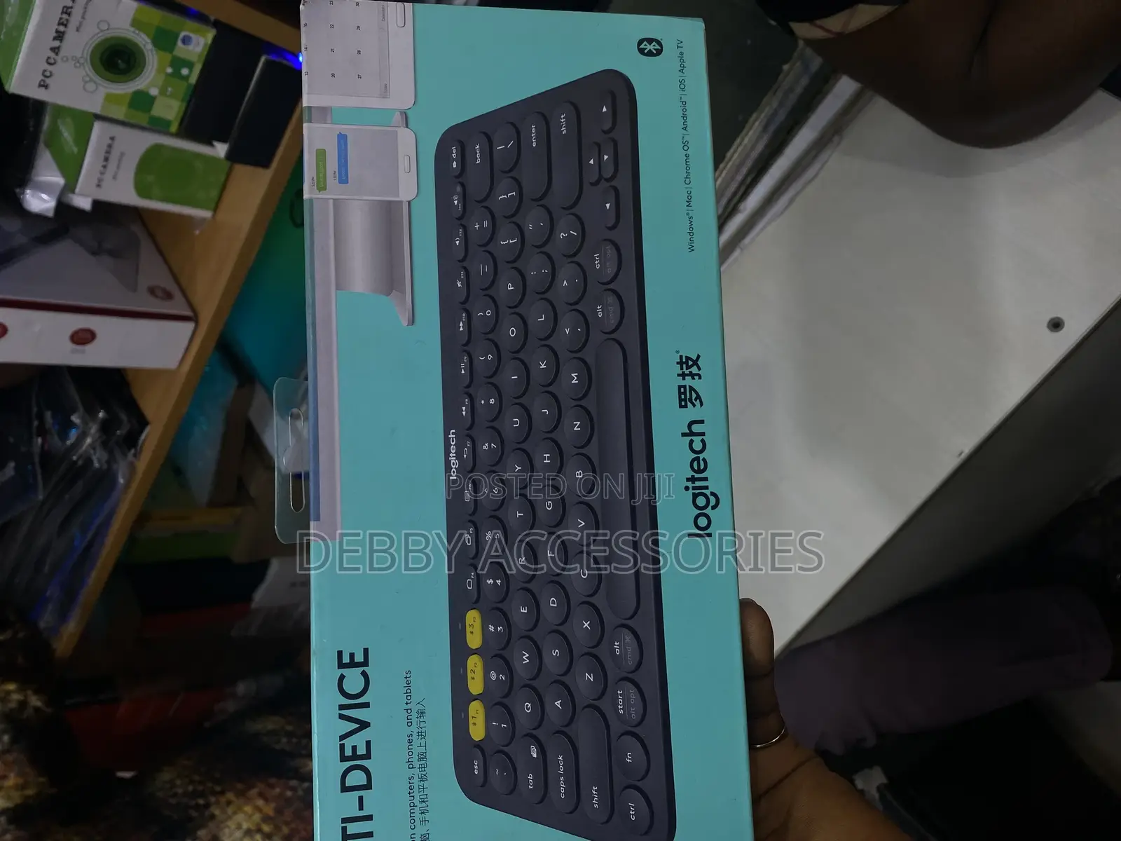  Multi-Device Bluetooth Keyboard