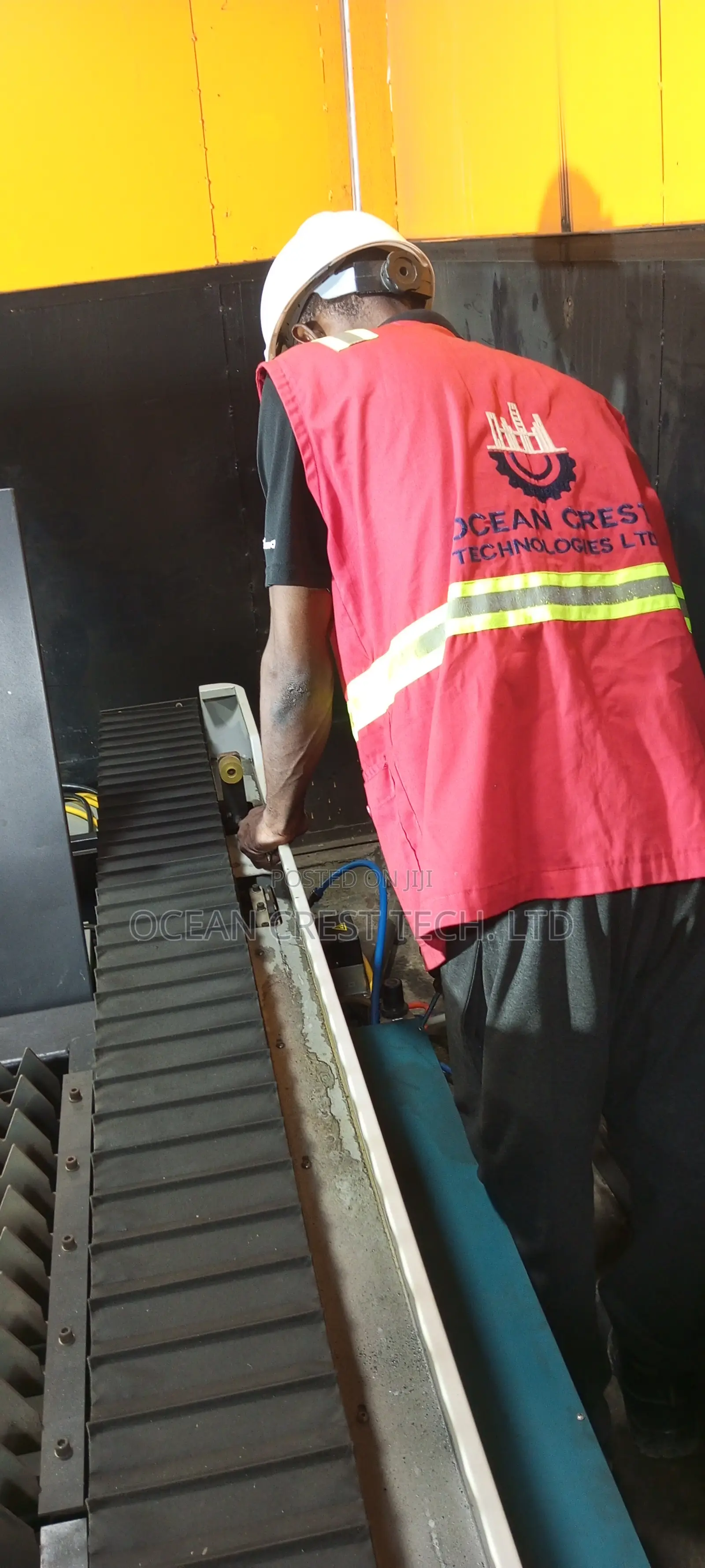 CNC Laser Machine Installation