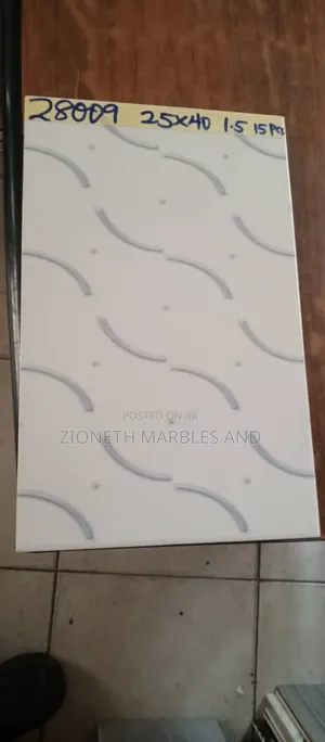 Nigerian 25X40 Wall Kitchen and Bathroom Wall Tiles