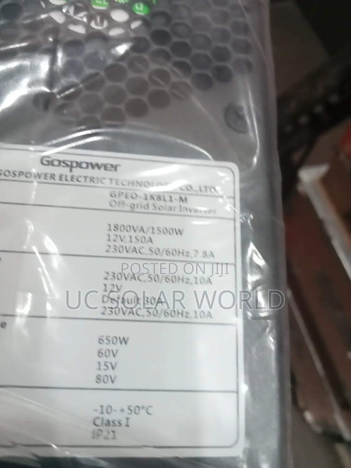 Gospower 1800kva Hybrid Inverter