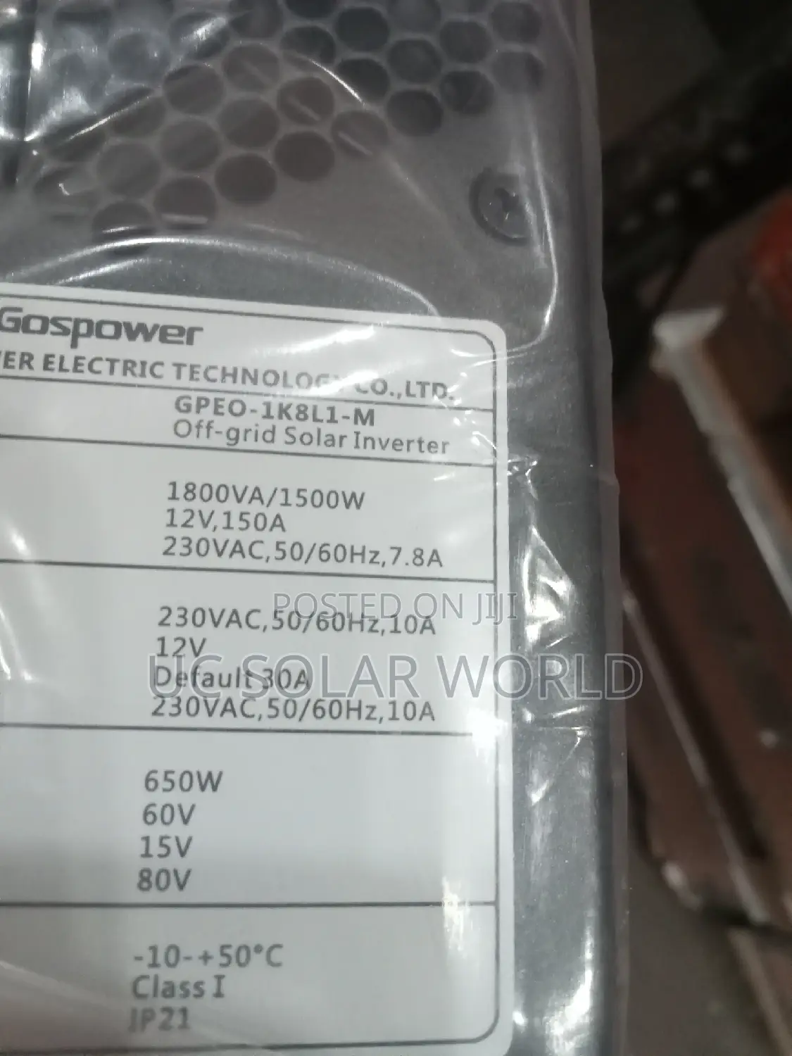 Gospower 1800kva Hybrid Inverter