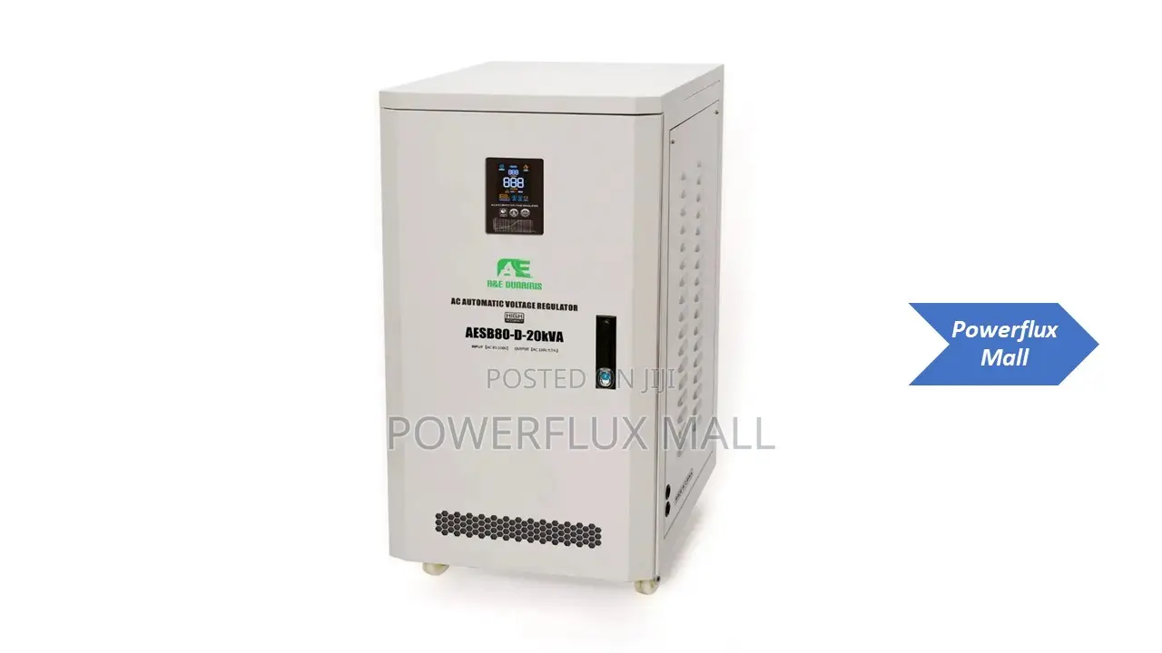 20kva Single Phase Servo Voltage Stabilizer (80v-250v),.