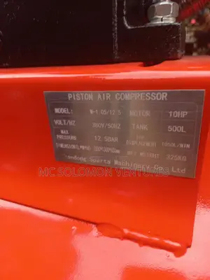 10hp Industrial Air Compressor 500litter