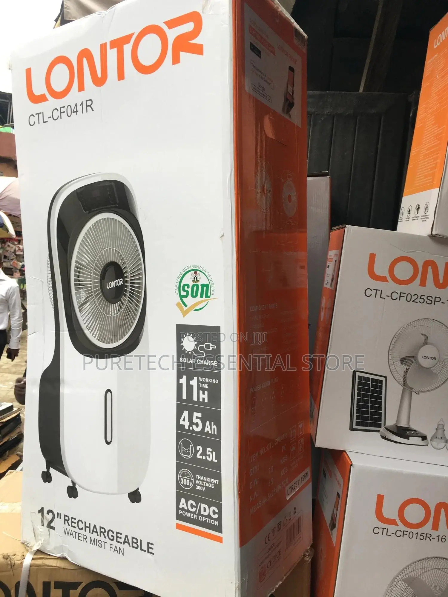 Lontor Rechargeable Air Cooler