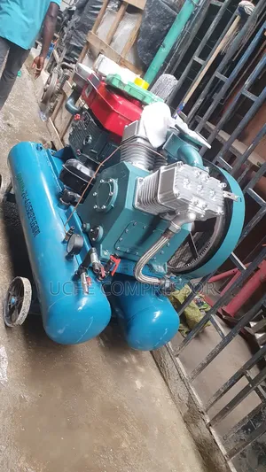 Air Compressor Double Tank 30hp With Diesel Engine