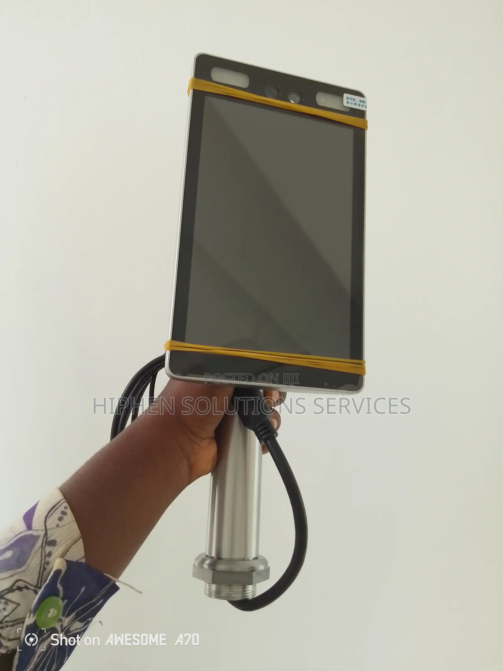Wall-Mounted Face Recognition Terminal With Card Reader