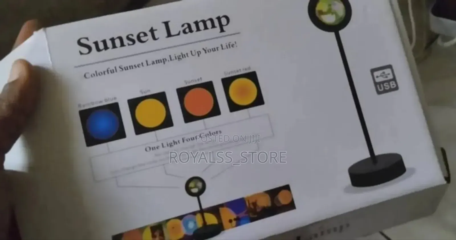 Sunset Lamp RGB Ambiance Sunset Light