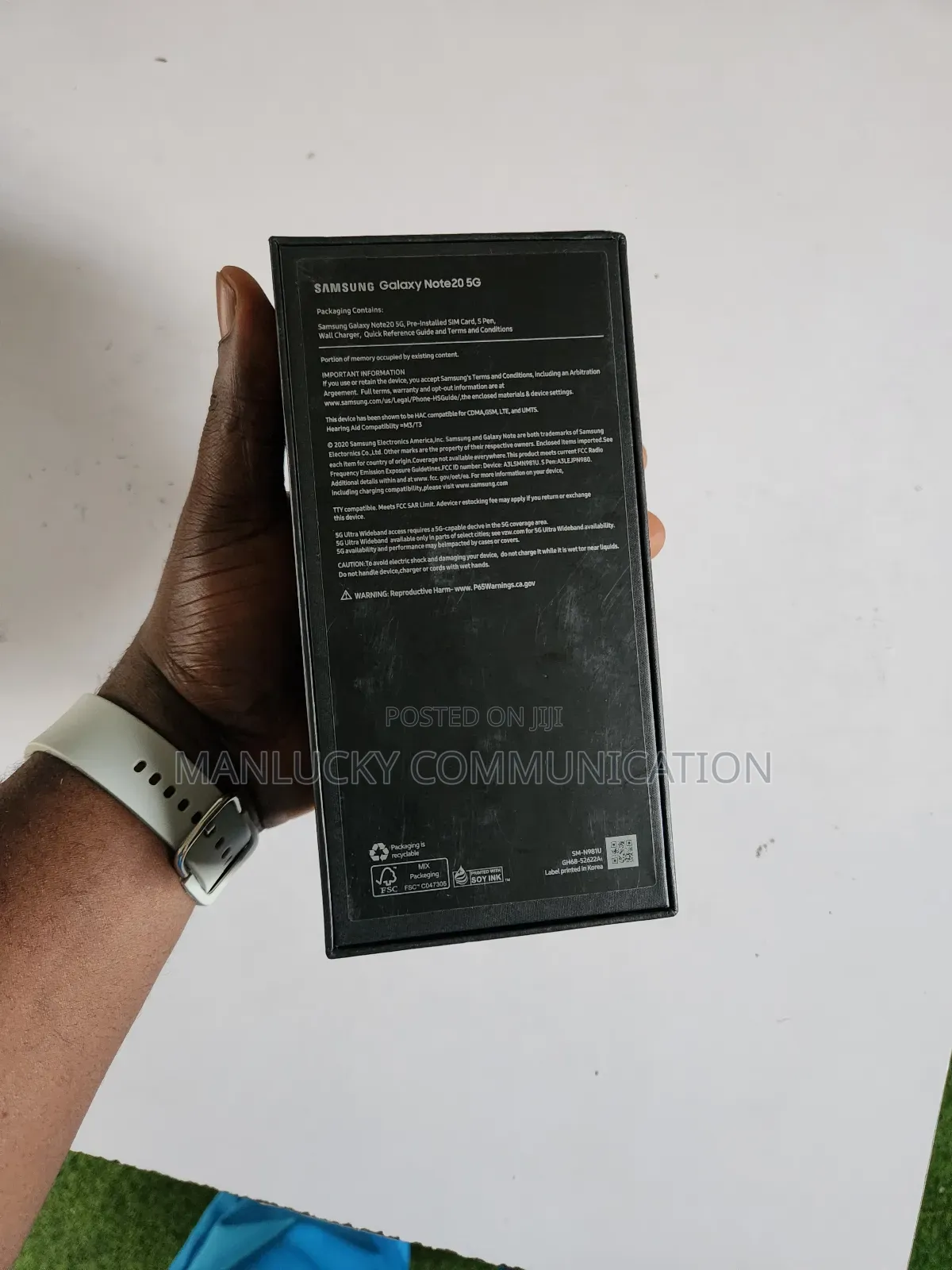 New Samsung Galaxy Note 20 5G 128 GB Black