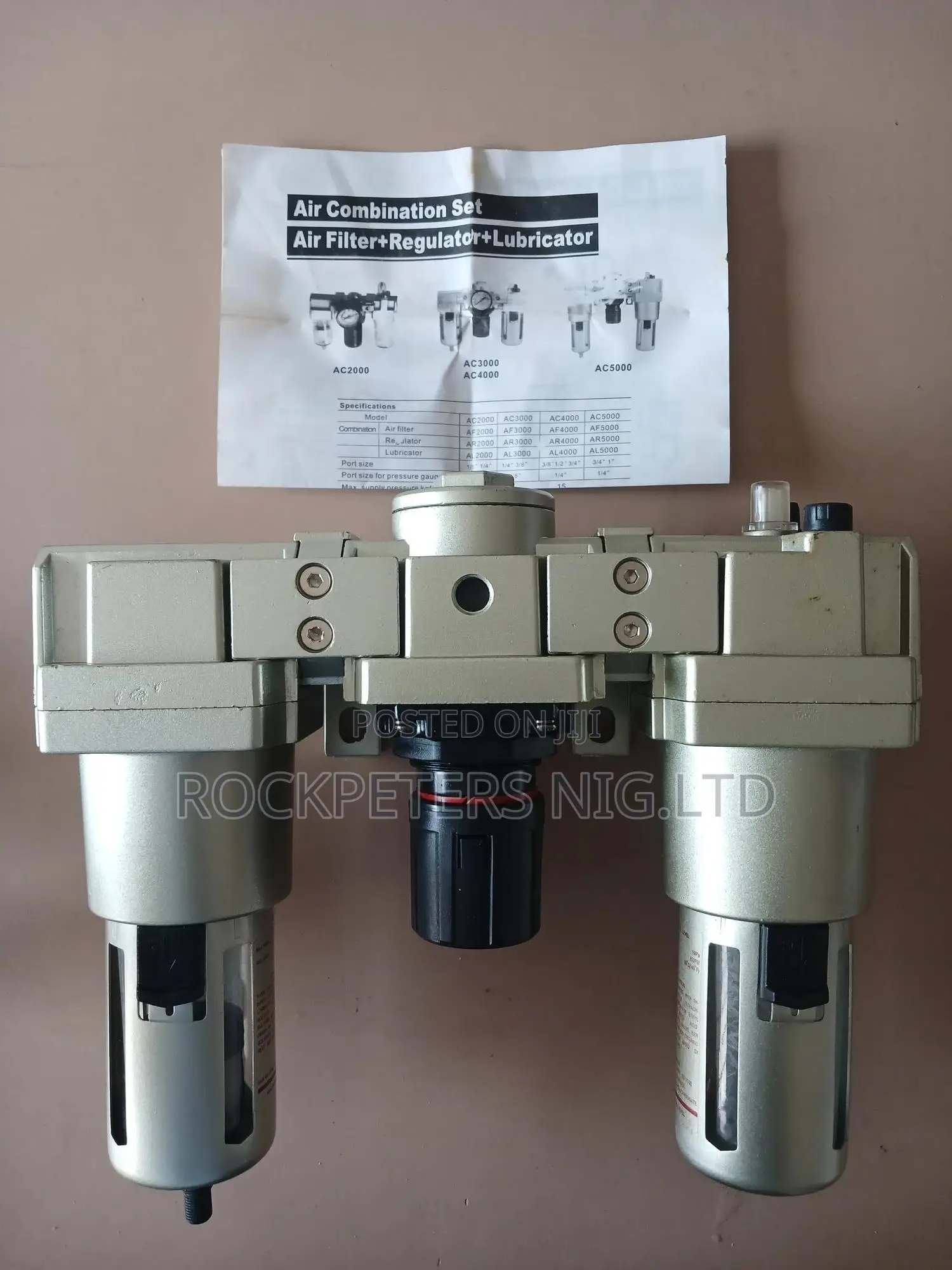 Hymair 3⁄4" Ac5000-06 Air Filter Regulator Lubricator