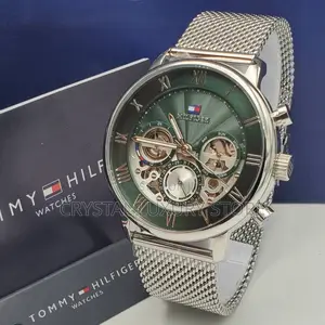 Tommy Hilfiger Quality Luxury Men Strap Wristwatch