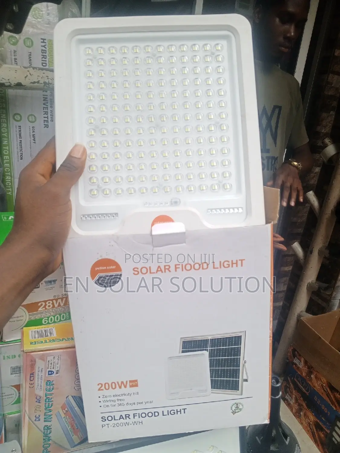 200watts Solar Flood Lights Available Now