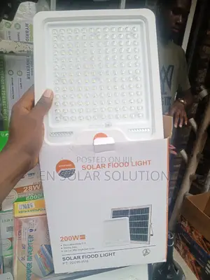200watts Solar Flood Lights Available Now