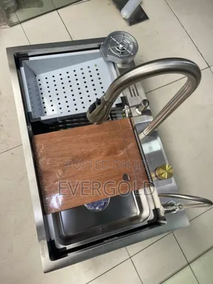England Kitchen Sink With Mixer Tap and Waste, Basket