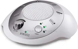 USA Homedics Soundsleep White Noise Sound Machine, Silver