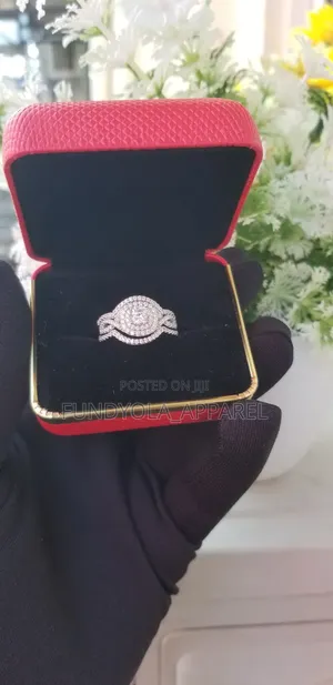 S925 Bridal Set Silver Engagement Ring