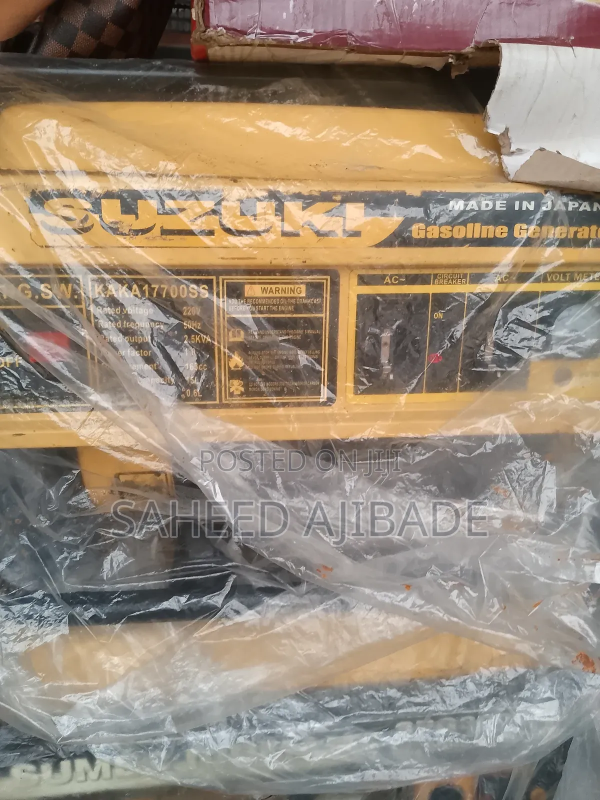 Suzuki Japan Model 3500 Model
