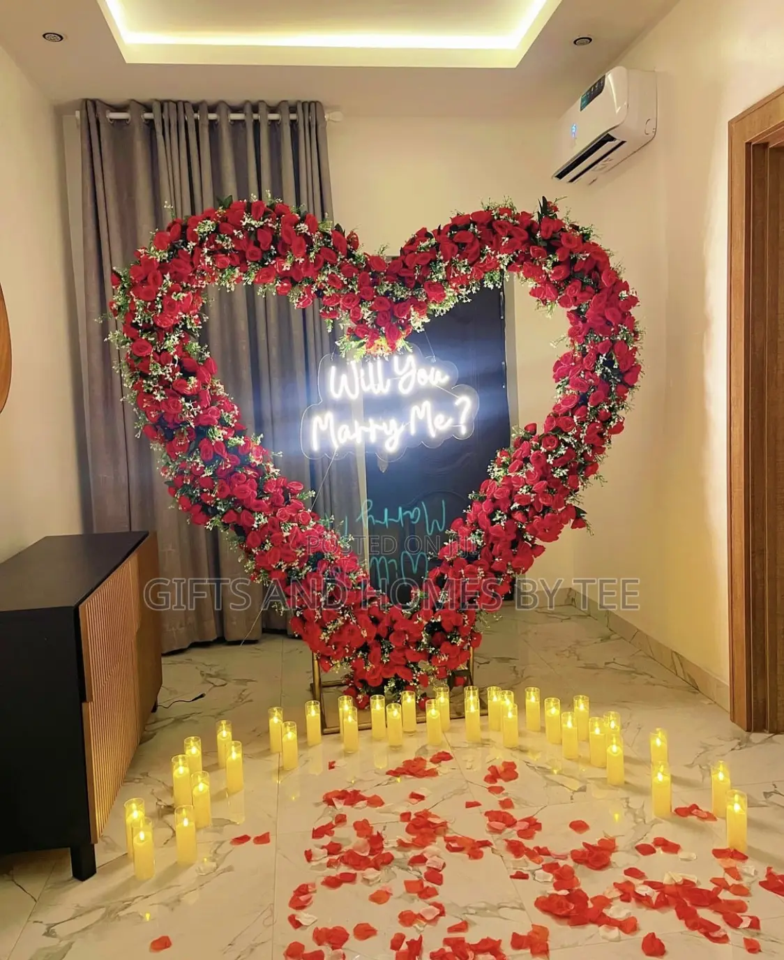 Love Arch Proposal Styling